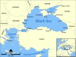 Czarne Morze Black Sea mapa map